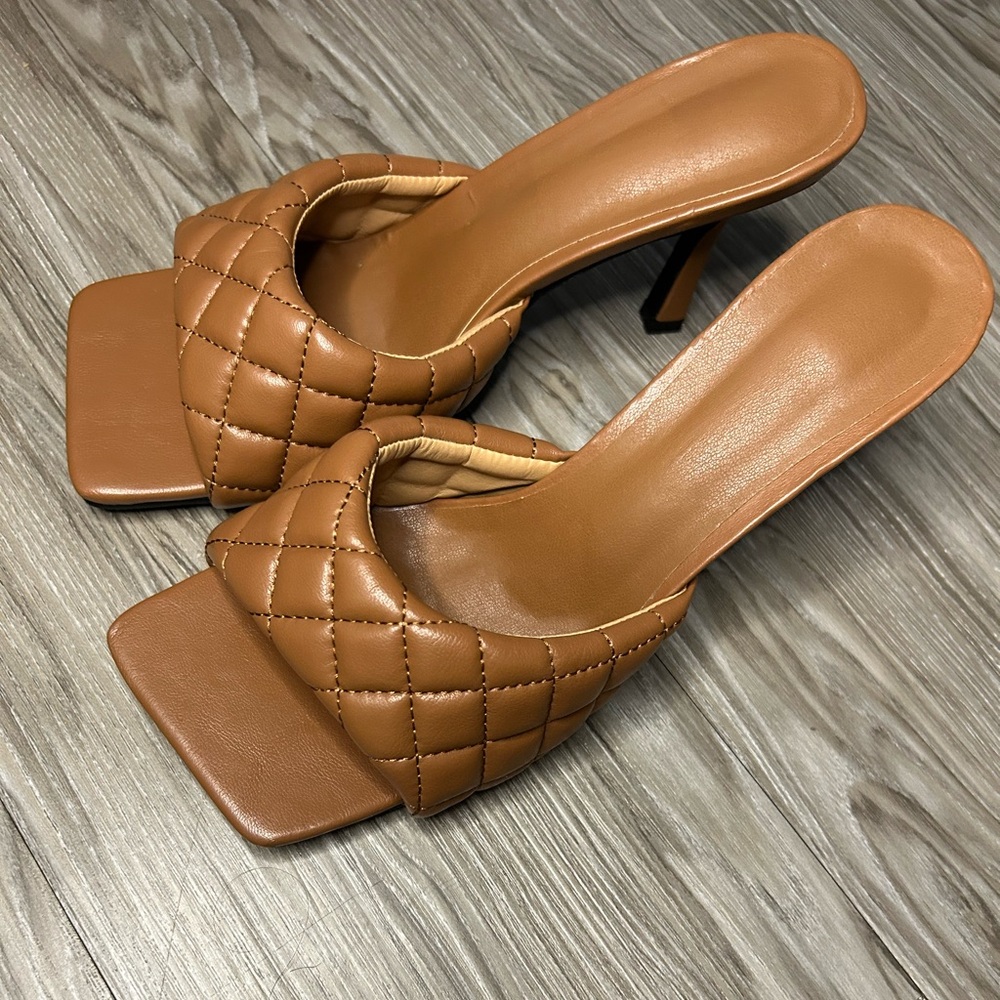 Going out knit heels